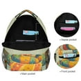 thumbnail image 4 of School Backpack Lightweight Multipocket College High Middle Student Bag 15L Cute Snake with Hat, 4 of 9