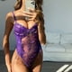thumbnail image 5 of Europa y Estados Unidos lencería sexy lencería sexy malla bordado correa mono traje sexy mujeres, 5 of 6