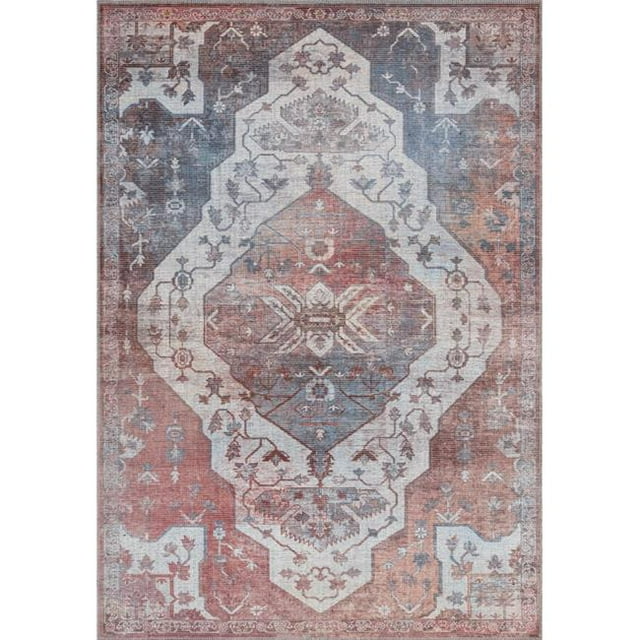 United Weavers 2700 20775 58 5 ft. 3 in. x 7 ft. 2 in. Divine Foretaste Rectangle Power Loomed Rug, Multi Color