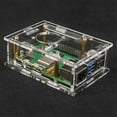 thumbnail image 4 of For 5 Acrylic Case Transparent Shell Protective Case for Pi 5, 4 of 5