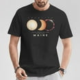 thumbnail image 2 of Solar Eclipse 2024 Maine Total Eclipse Graphic T-Shirt, Rare Celestial Event Commemorative Tee, Unisex Cotton Crewneck Top, Astronomy Enthusiast Souvenir Shirt, Eclipse Viewing, 2 of 3
