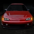 thumbnail image 6 of Nuvision for 92-95 Honda Civic 2/3Dr LED Turn Signal Headlights Black Housing Clear Corner, 6 of 11
