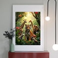 thumbnail image 2 of Diamond Art Kit for Adults, Jungle Animal Friends Gathering Diamond Painting for Adults Beginners, 5D DIY Diamond Art Painting Kits, Colorful Diamond Painting Craft for Home Decor 12x16, 2 of 7