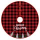 thumbnail image 1 of Venta caliente falda de árbol de 48 pulgadas a cuadros árbol de Navidad hombre de jengibre estampado falda de árbol de Navidad decoración interior y exterior, 1 of 4