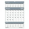 House of Doolittle Wall Calendar- Wedgewood Blue/Grey - 15.50in.x22in.