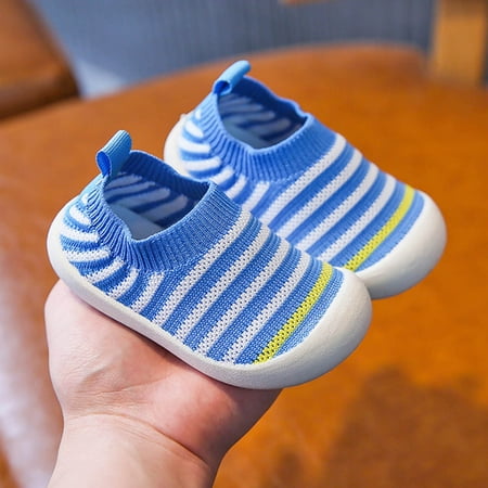 

NEGJ Child Shoes Boy Girl Sneakers Non Slip First Walkers 6 9 12 18 24 Months 1 2 3 4 Years