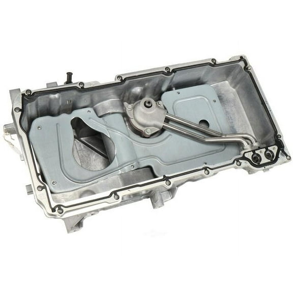 Oil Pan - Compatible with 2005 - 2009 GMC Envoy 5.3L V8 LH6 VIN M 2006 2007 2008