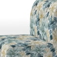 thumbnail image 4 of Designart Chaise d'Appoint Rembourrée "Zen-Like Elegance In Grey And White Florals" à Fleurs Blanches - Fauteuil Cottage pour Salon, 4 of 7