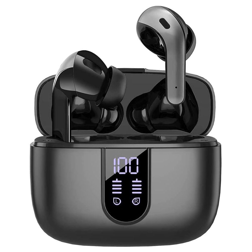 wireless earbuds with small case