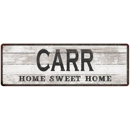 Crocodile Creek Lunch Box - CARR Home Sweet Home Country Look Personalized 6x18 Metal Sig 206180045046
