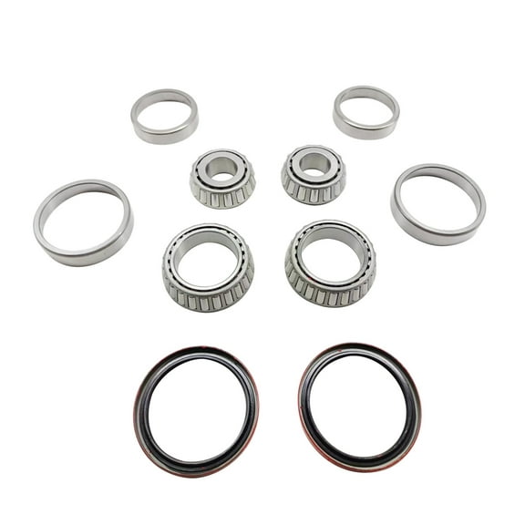 10Pcs Front Wheel Bearing & Seal Kit For Ford F-250 F-350 F Econoline Super Duty