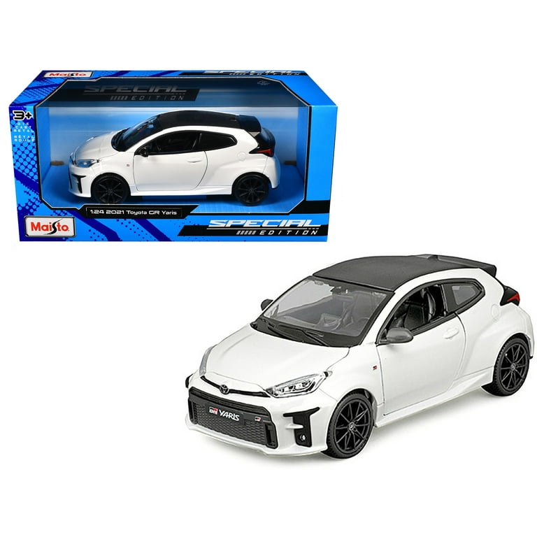 2021 Toyota GR Yaris White with Carbon Top 