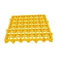 thumbnail image 1 of Azulejo de piso modular entrelazado para lavado de autos con orificios de drenaje, almohadilla para piso, panel de rejilla para baño y cocina Amarillo, 1 of 8