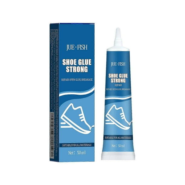 JUE-FISH 50ml Shoe Glue Waterproof Adhesive Fast Bonding Repair Adhesive for Heels, Sandals, Boots
