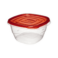 Rubbermaid TakeAlongs 5.2 Cup Deep Square Food Storage Containers, Set