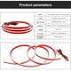 thumbnail image 4 of Scan Car Hood Decorativa DRL LED Tira 12V Flexible Útil Blanco Azul Rojo, 4 of 9