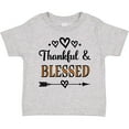 thumbnail image 3 of Inktastic Thanksgiving Greeting Thankful Blessed Girls Toddler T-Shirt, 3 of 5