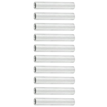 

DOACT Aluminum Alloy Column 10Pcs M4x0.7mm Round Standoff For Structural Support For Workpiece Fixation