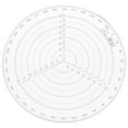 thumbnail image 1 of Miangastore Center Finder Circle Ruler Drawing Circle Tool Circle Template Drafting Tool Size S, 1 of 9