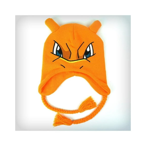 Bioworld Pokemon Charizard Big Face Laplander Beanie Hat One Size Fits Most Unisex