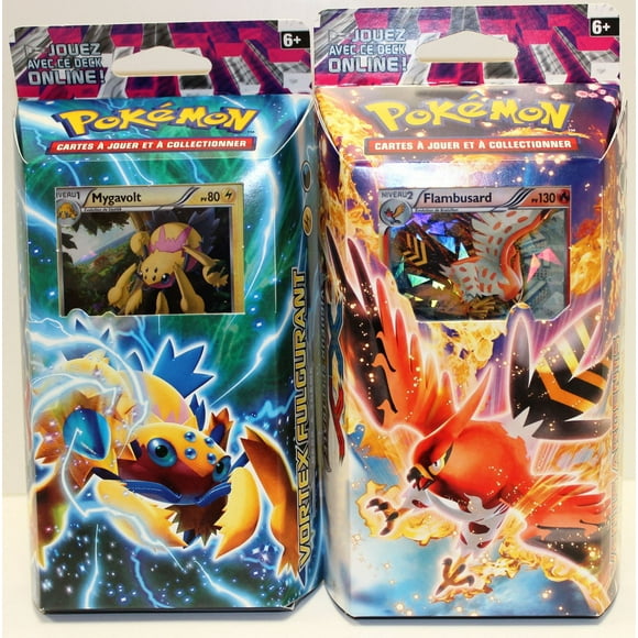 POKEMON X & Y 4 FRENCH THEME DECK