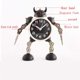 thumbnail image 4 of Reloj de Escritorio Robot Deformado Reloj Despertador Creativo Estudiante Pequeño Reloj Despertador Metal Plástico Mano Y Pie Se Pueden Girar Relojes de Escritorio (Color : Red) JFHHH pequeña, 4 of 5
