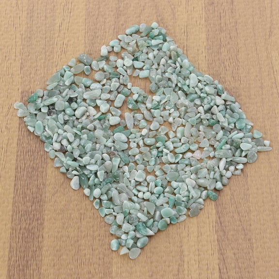 Tineasur Polished Light Green Decorative Gravel Stones for Aquarium and Water Garden Decoration