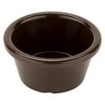 thumbnail image 2 of G.E.T. Enterprises S-620-BR Brown 2 oz. Ramekin, Break Resistant, Brown (Pack of 12), 2 of 3