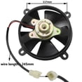 thumbnail image 4 of Ventilador de refrigeración térmica del radiador eléctrico para motocicleta ATV Quad Dirt, 4 of 8