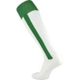 thumbnail image 3 of TCK 2-N-1 Premium Knee High Stirrup Socks - Kelly White, 3 of 3