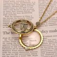 thumbnail image 2 of Collier de Loupe de Style Vintage Insecte Creux Design Rétro Collier en Verre Grossissant, 2 of 7
