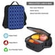 thumbnail image 5 of Balery Blue Gold Grid Lantern Shapes Mochila escolar 3 en 1 para niños: mochila resistente con lonchera térmica y estuche para lápices. Mochila escolar para niños y niñas., 5 of 7