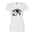 thumbnail image 1 of Womens Eye Of Horus Eye Of Ra Deluxe Soft T-Shirt, 1 of 1