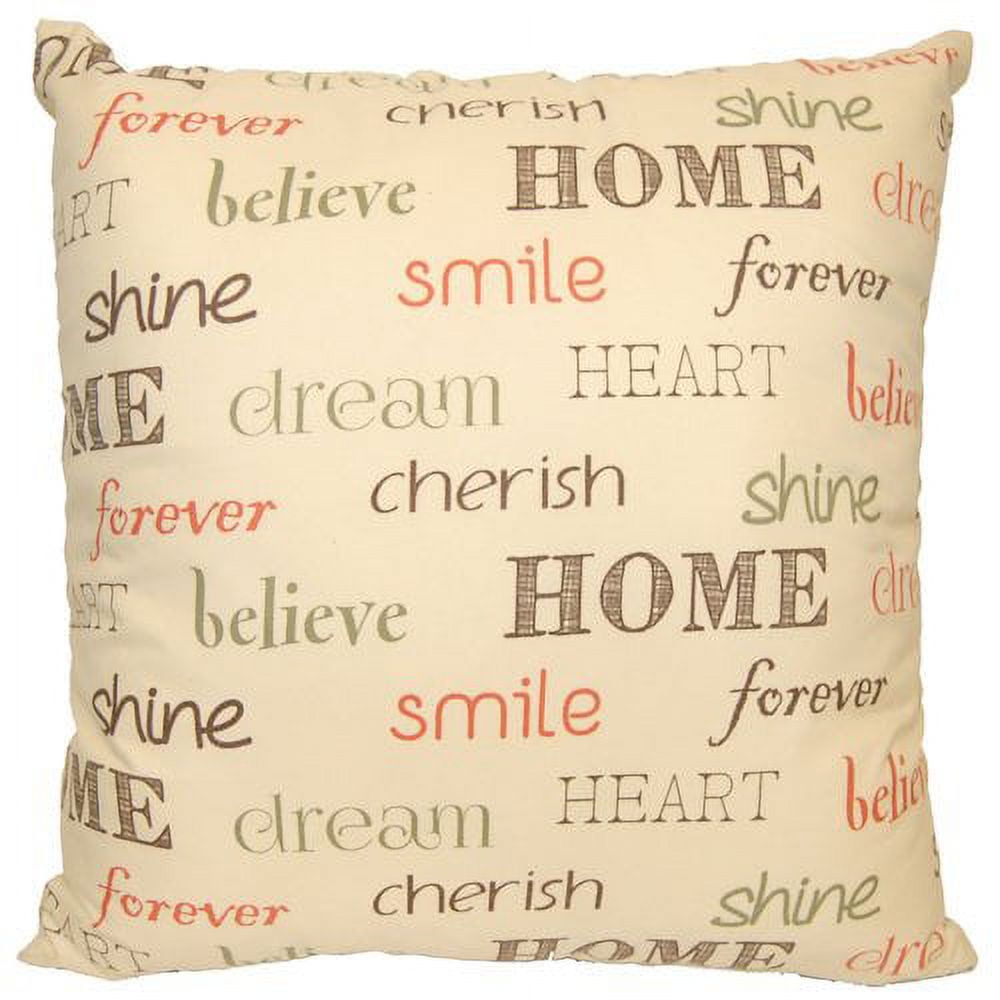 Inspire Dec Pillow Wine 18x18