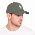 thumbnail image 4 of Gorra Polo Champs urbana con algodón con broche ajustable para hombres, 4 of 5