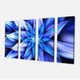 thumbnail image 2 of Dancing Blue Flower Petals - Impression sur Toile Florale, 2 of 3