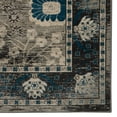 thumbnail image 6 of Linon Home Decor Vintage Collection Zeigler Rug Grey 2' x 3' Polyester Oriental, Border 0.25 - 0.5 inch 2' x 3' Entryway, Kitchen, Bathroom Beige, 6 of 7