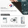 thumbnail image 4 of Yayeee Magnetic Dishwasher Cover for The Front Decoration Home Kitchen Machine Sticker Protector, Christmas Poinsettia, 4 of 6