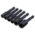 thumbnail image 4 of S SERENABLE Driver Thread Tap Adapter Alloy Steel Machine Tap Holder Thread Taps Adapter 6Pcs, 4 of 8