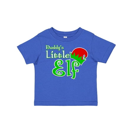 

Inktastic Daddy s Little Elf Gift Toddler Boy or Toddler Girl T-Shirt