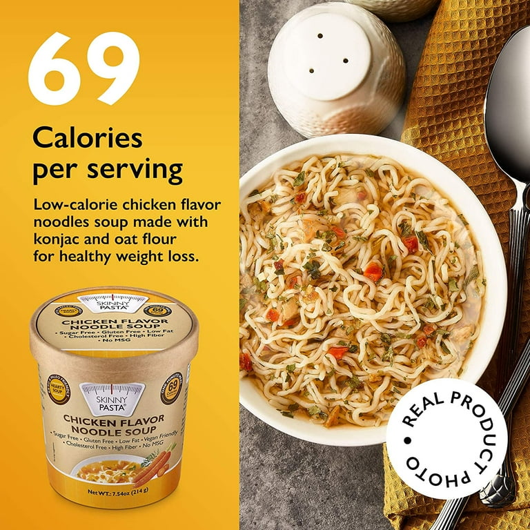  It's Skinny Spaghetti — Healthy, Low-Carb, Low Calorie Konjac  Pasta — Fully Cooked and Ready to Eat Shirataki Noodles — Keto, Gluten  Free, Vegan, and Paleo-Friendly (24-Pack) : Everything Else