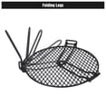 thumbnail image 5 of REDCAMP Folding Campfire Grill Grate Top for Solo Stove Bonfire, Portable Iron Campfire Tripod with Steel Grill for Bonfire Fire Pit, Dutch Oven, Open Fire Tripod Grill with Legs, Diameter: 18", 5 of 9