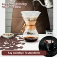 thumbnail image 3 of EIMELI Coffee Mat Hide Stain Absorbent Coffee Pad Quick Drying Mat Waterproof Rubber Backed Dish Drying Mat Coffee Decorative Coffee Mat for Kitchen Counter Coffee Bar, 3 of 7