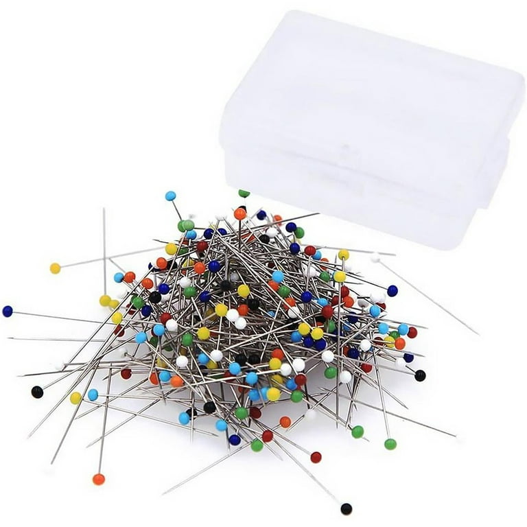 Coitak Magnetic Sewing Pincushion with 100 Plastic Head Pins