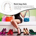 thumbnail image 4 of Resin Bag Chain Retro Bag Chain Unique Handbag Replacement Chain Bag Accessory, 4 of 7