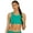 Jade, variant on Active High Neck Crop Bikini Top, Removable Cup, Athleisure (Women’s)