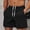 2 - Black, variant on Mens Shorts Board Solid Pockets Clothing Casual Big & Tall Mid Rise Baggy Going Out Shorts,Gray,XXL