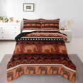 thumbnail image 1 of Erosebridal Bohemian Aztec Bedding Twin Comforter Set,Elephant Print Down Comforter,Animal Decor,Reversible,Lightweight,2-Piece, 1 of 8