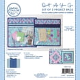 thumbnail image 1 of June Tailor Quilt As You Go Project Bag Kit-Navy Zippity-Do-Done(TM) JT1670, 1 of 2