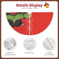 thumbnail image 3 of Sikiie Cool Crocodile With Sunglasses Christmas Tree Skirt, Christmas Tree Decorations, Christmas Decor, Tree Mat Decoration(30-48IN)-36", 3 of 6